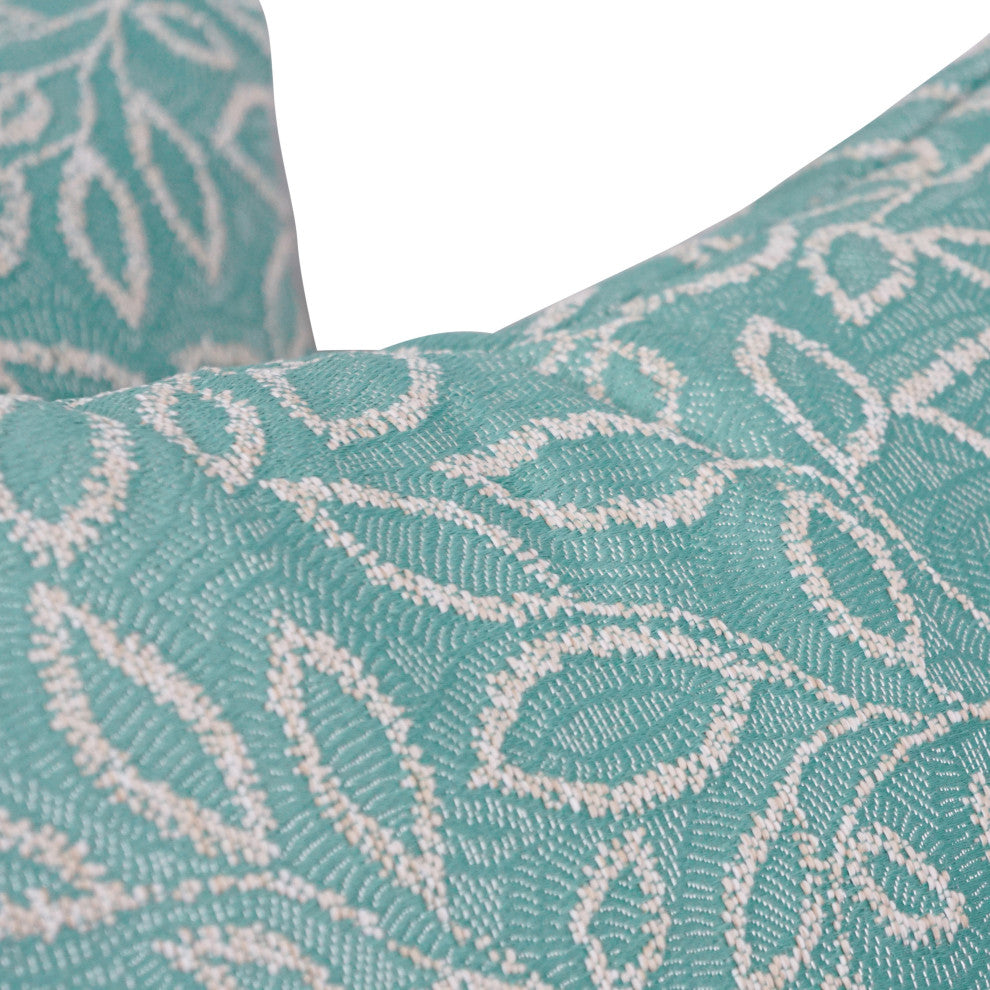 17" Jacquard Throw Pillows With Inserts, Set of 4, Florian Seagla