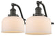 Large Bell 2 Light Bath Vanity Light part of the Franklin Restoration Collection