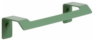Slim Matte Towel Bar, Matte Green, Small 14 in