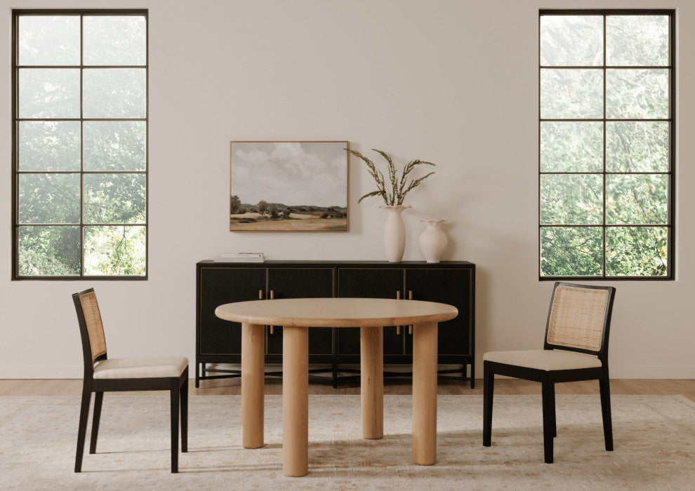 Orville Dining Chair Black, Set of Two