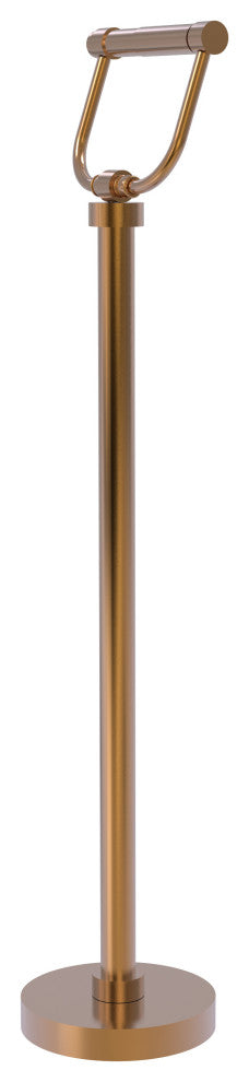 Free Standing Toilet Tissue Holder, Brushed Bronze