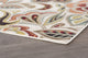 Dilek Transitional Floral Area Rug, Ivory, 7'10'' X 10'3''