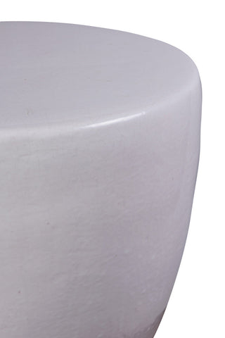 Bowness Round Ceramic Patio Accent Table