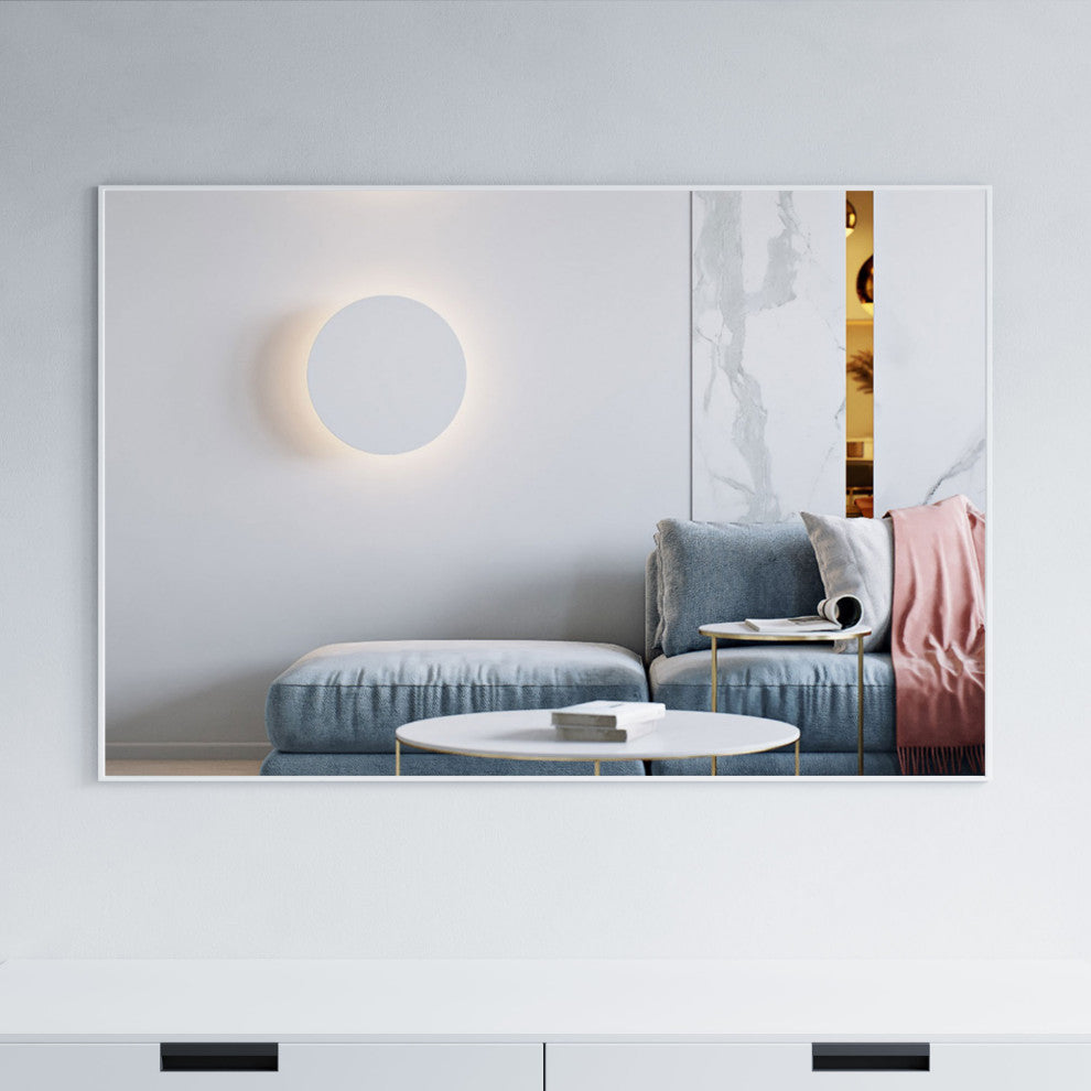 Mattox Mirror, 42x28, White