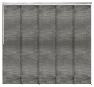 Kato 5-Panel Track Extendable Vertical Blinds 58-110"W