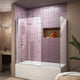 DreamLine 56 to 60"x30 D 58" Hinged Tub Door, SHDR-3636580-RT-01