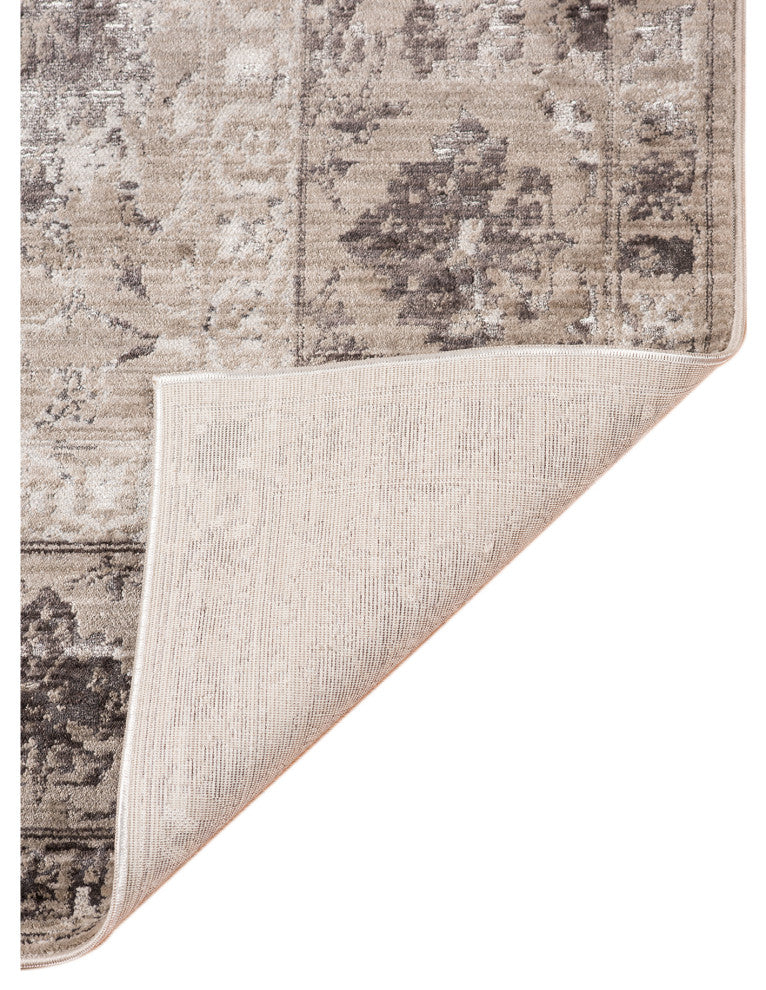 Cambridge Area Rug, Gray, 2' x 3'3", Bordered