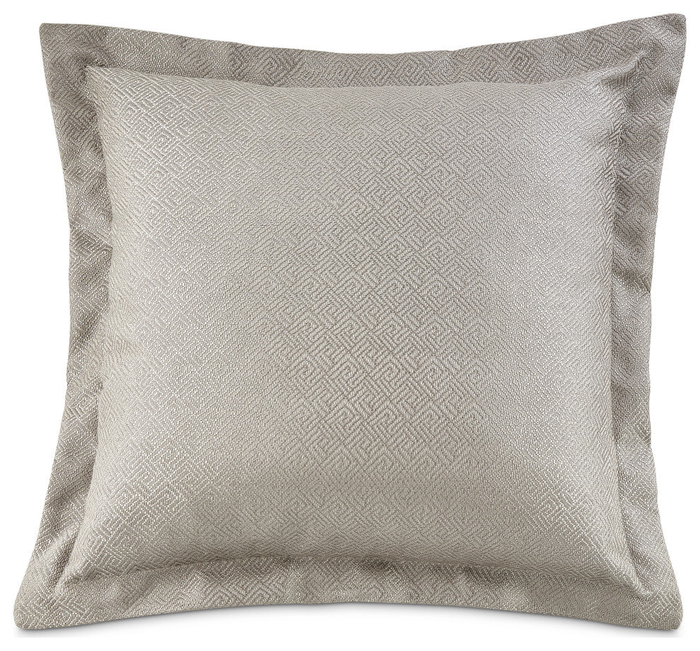 Port Orleans 26" Square Euro Sham, Gray