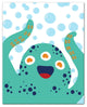 Green Sea Monster 16x20 Canvas Wall Art