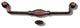 Distressed Copper RKI Indian Drum Hanging Pull, RKICP3722DC