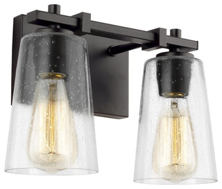 2-Light Vanity, Oil Rubbed Bronze