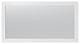 Rectangular MDF Framed Wall Mounted Bathroom Mirror, Whiteï¼›
