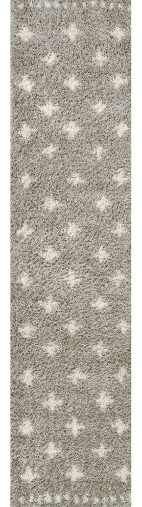 Cristo Berber Geometric Shag Area Rug