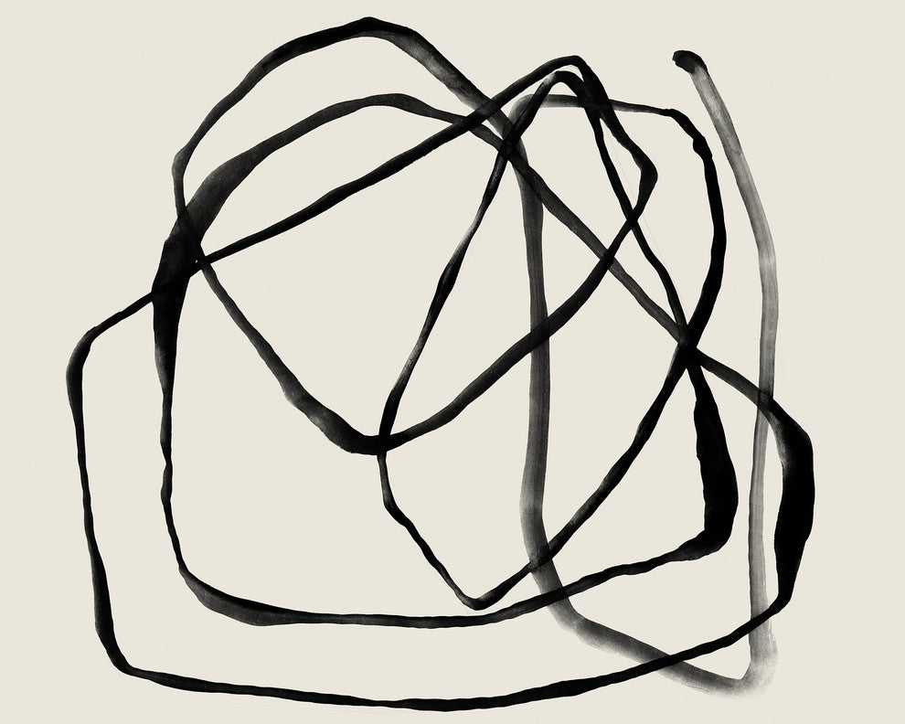 Motion in Lines IV, 30"x24", Gallery Wrapped