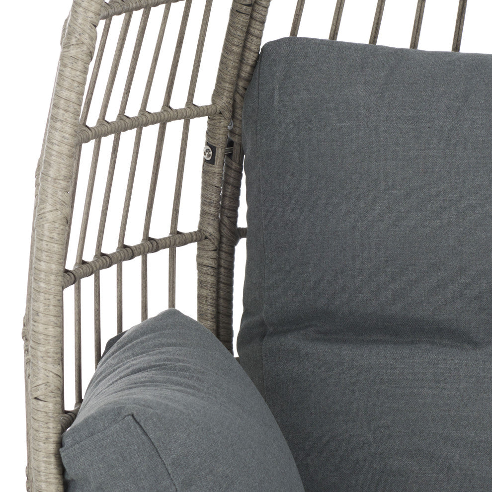 Safavieh Emmett Egg Chair, Grey