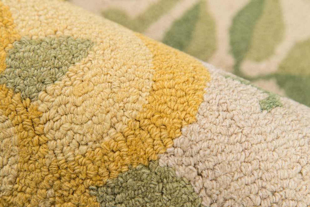 Newport Yellow Rug, 9'x12'