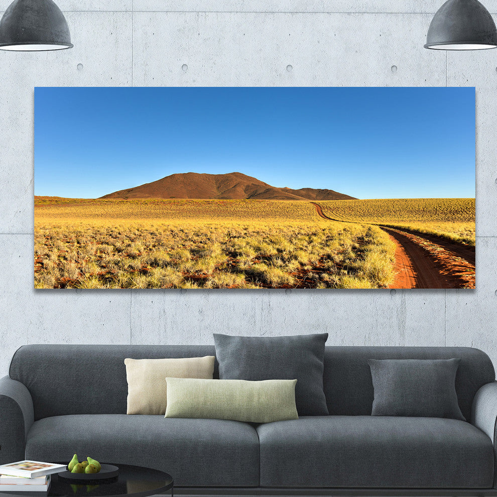 Namibrand Desert Landscape, Landscape Canvas Art Print, 60"x28"