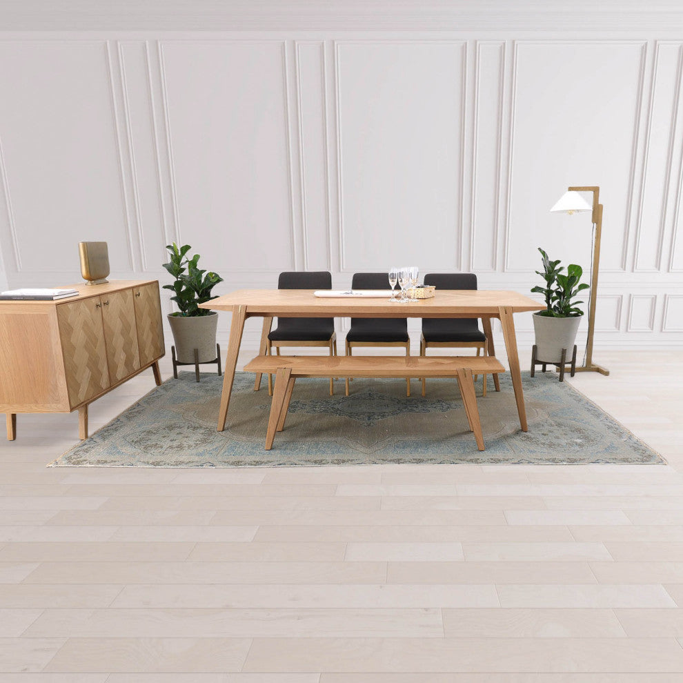 Colton 55" Wide Small Dining Bench