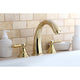 Kingston Brass Roman Tub Faucet, Polished Brass