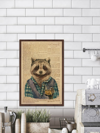 "Scotch Time II" Framed Painting Print, 12"x18"