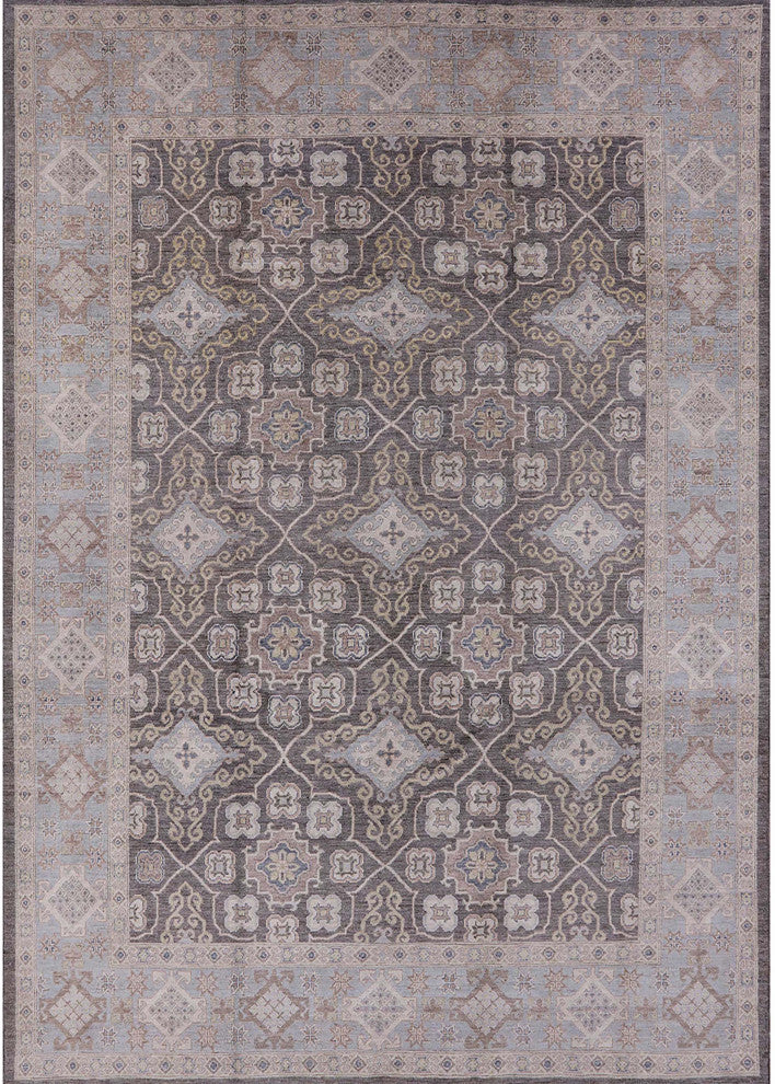 Ahgly Company Indoor Rectangle Mid-Century Modern Area Rugs, 8' x 12'