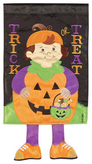 Crazy Leg Pumpkin Trick Or Treat, 24"