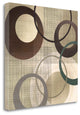 "Hoops N Loops II" By Tandi Venter, Giclee Print on Gallery Wrap Canvas