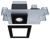 Silo LED Multiple Single-Light IC-Rated Airtight Housing, Light 3500K, Black