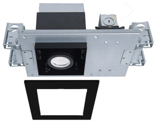 Silo LED Multiple Single-Light IC-Rated Airtight Housing, Light 3500K, Black