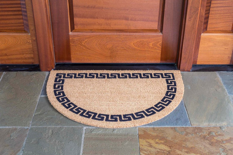 Decoir Half Round Entrance Mat, 24"x36"