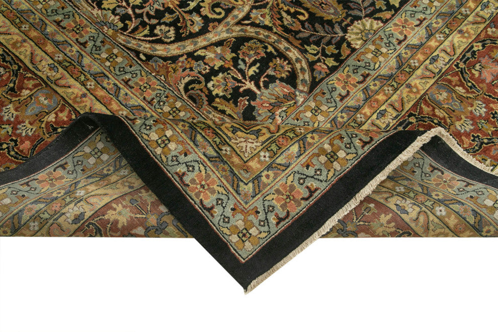 Rug N Carpet - Handwoven Oriental 11' 6" x 14' 6" Large Oushak Area Rug