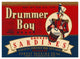 "Drummer Boy Smoked Sardines" Digital Paper Print by Retrolabel, 38"x28"