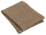 Caro Jumbo Waffle Bath Towel, Tan, 28x55"