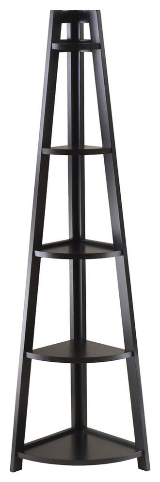 Adam 5-Tier A-Frame Corner Shelf