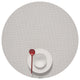 Mini Basket Table Mat, 15" Round, Sandstone