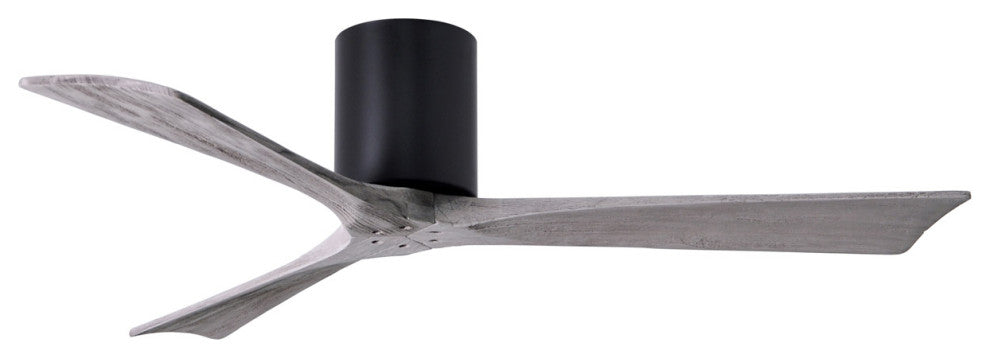 Matthews Fan, Irene-3H Ceiling Fan, Matte Black, 52-Inch, Barn Wood Blades