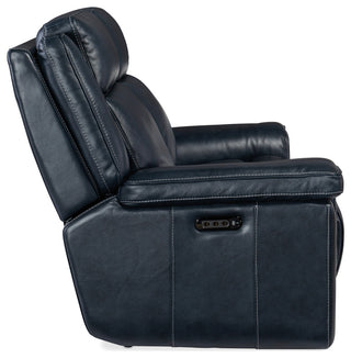 Montel Lay Flat Power Loveseat With Power Headrest and Lumbar