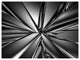 Futuristic Crystal Background, Abstract Canvas Art Print, 40"x30"