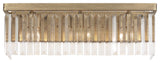 Social Club 3-Light Bath Fixture, Havana Gold