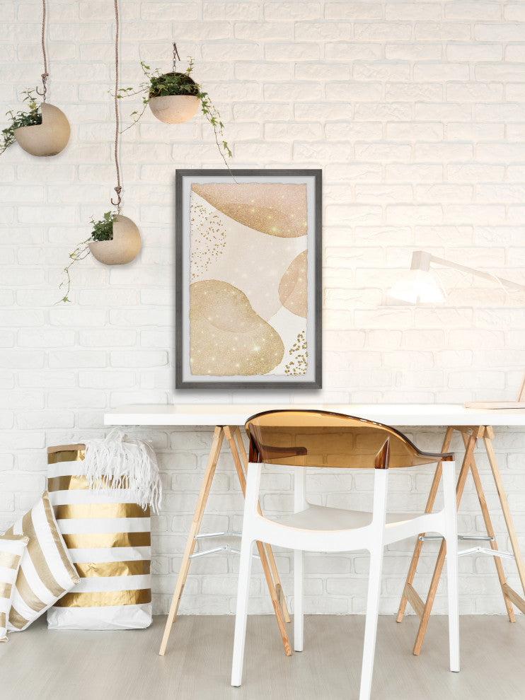 "Dreams in Stones" Framed Painting Print, 12x18