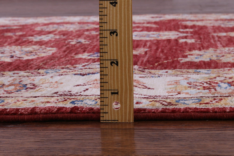 4' 0" X 5' 9" Persian Tabriz Hand-Knotted Wool Rug - Q12784