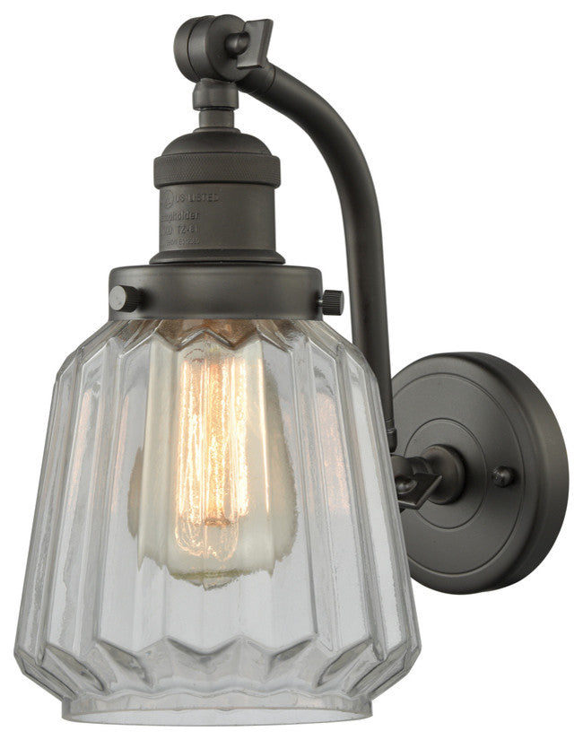 INNOVATIONS LIGHTING 515-1W-OB-G142 Chatham 1 Light Sconce