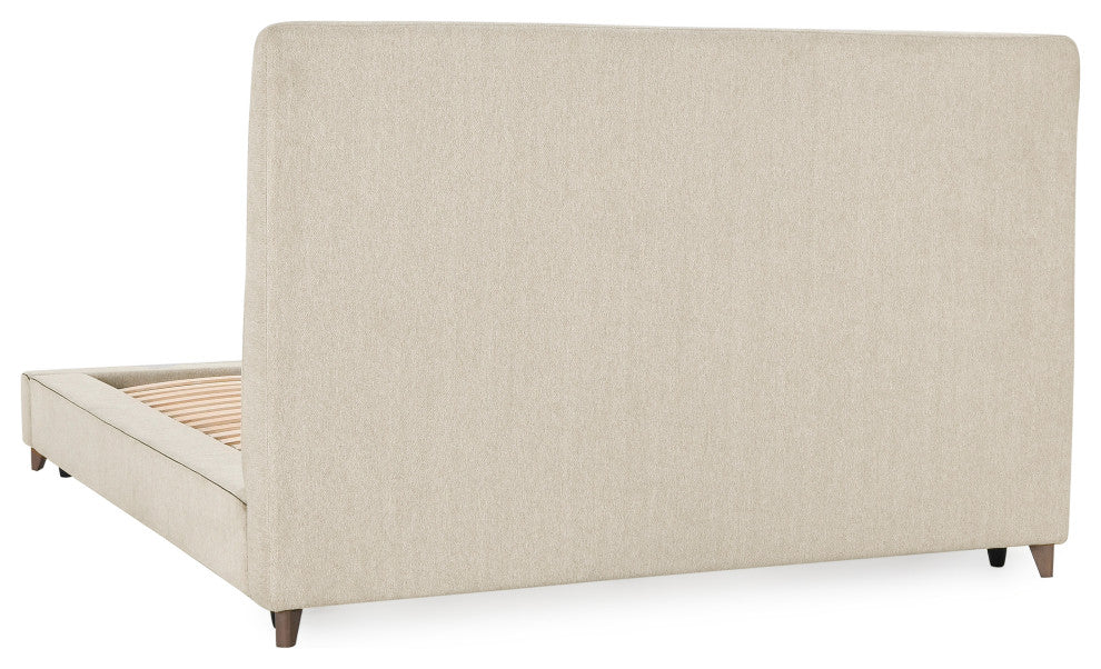 Tate Upholstered Bed in Cream by Kosas Home , California King