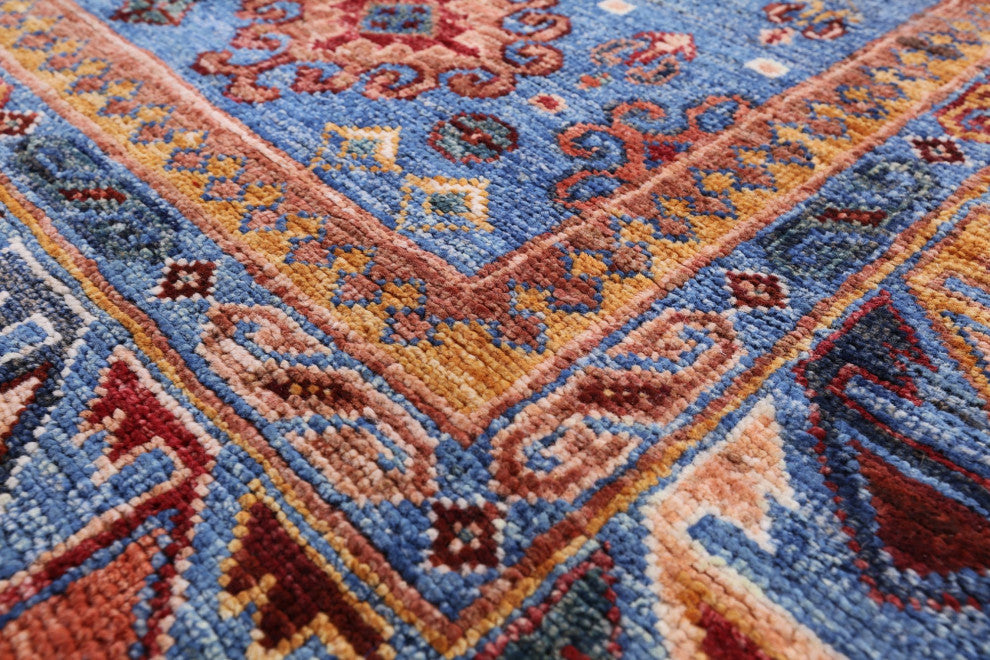 Fine Turkmen Ersari Handmade Wool Rug 5' 8" X 8' 6" Q11214
