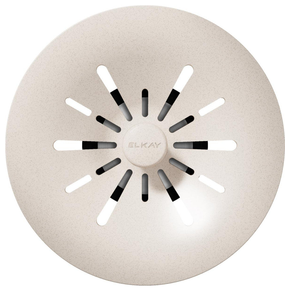 LKPDQSPT Elkay Quartz Perfect Drain 3-1/2" Removable Polymer Strainer, Putt