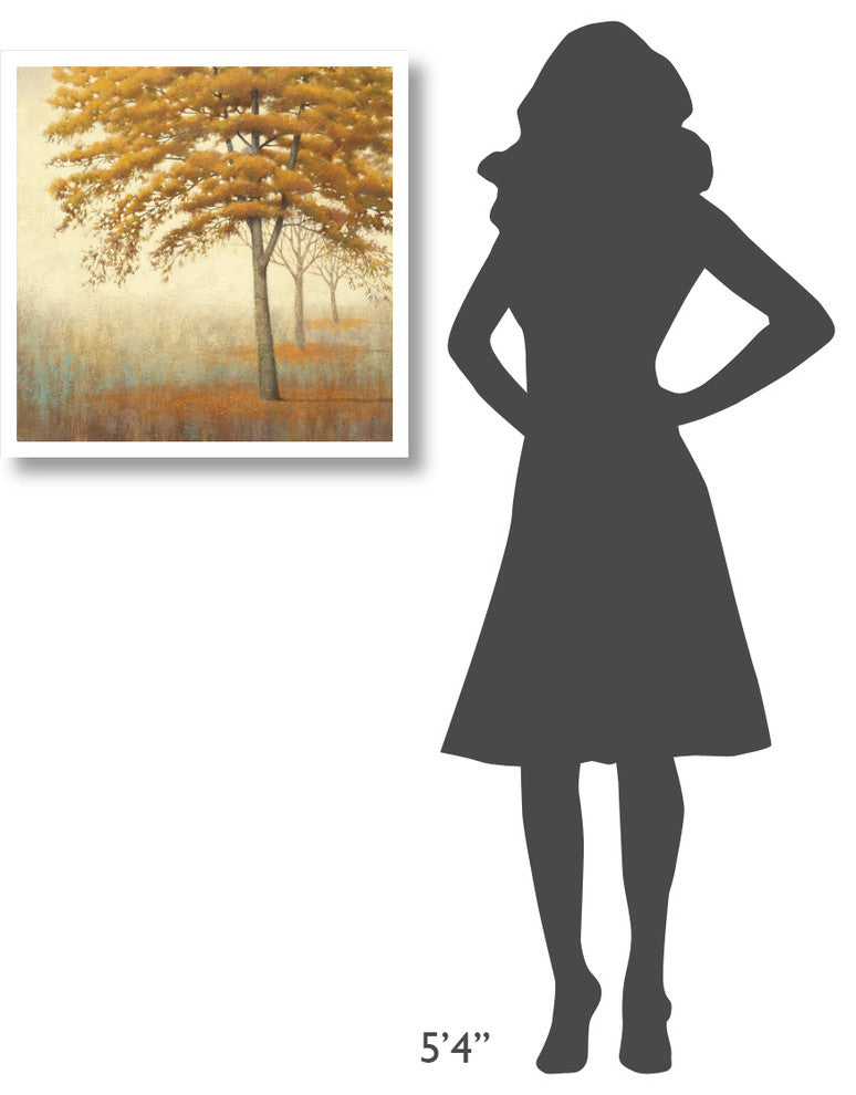 "Autumn Trees I" Digital Paper Print by James Wiens, 26"x26"