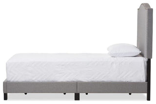 Full product shot on white background showing bed profile from the side.