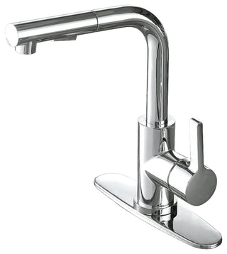 LS2711CTL Single-Handle Kitchen Faucet With Pull-Out Sprayer, Polished Chrome
