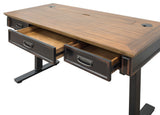 Hartford Wood Electric Sit Stand Desk