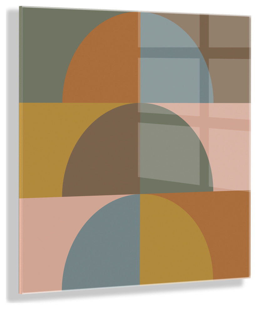 Autumn Vibes Floating Acrylic Art by Apricot and Birch, Assorted 23x23